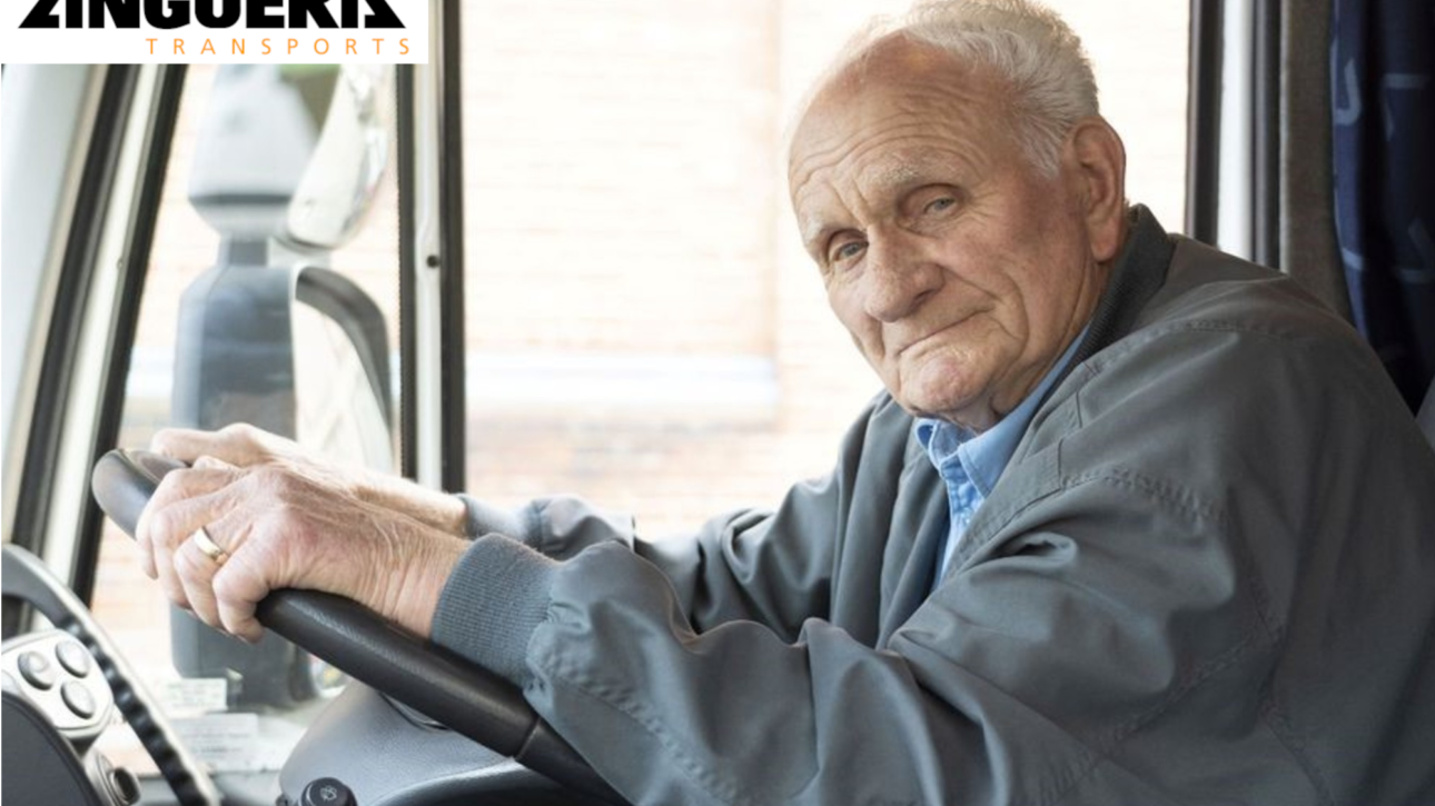 Brian, camionero argentino de 90 años que no quiere jubilarse aún